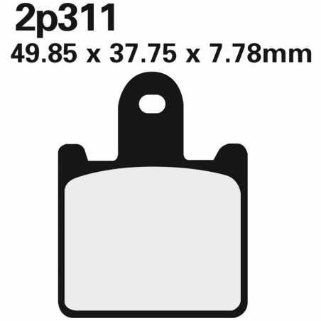 2P311ST brake pads