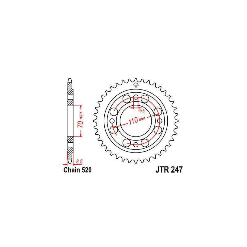 Ring, transmission, rear  HFA1905