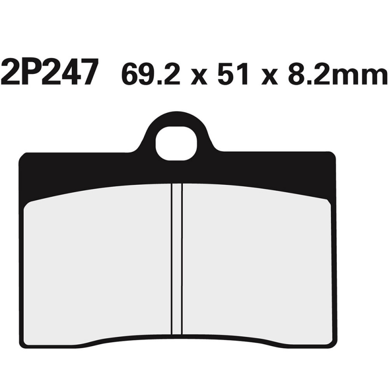 2P247NS brake pads