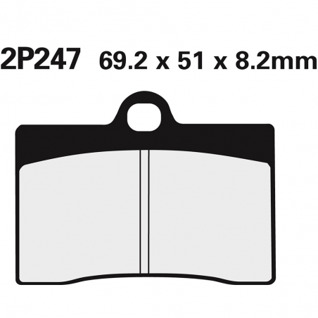 2P247NS brake pads