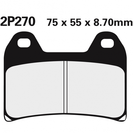 Front brake pads 2P270NS