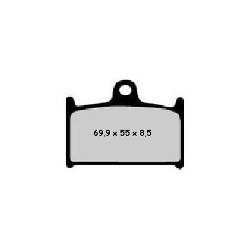 Front brake pads 2P208NS