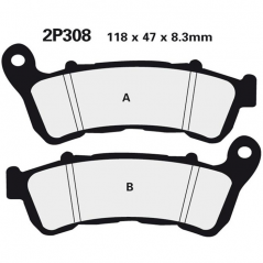 Front brake pads 2P308NS