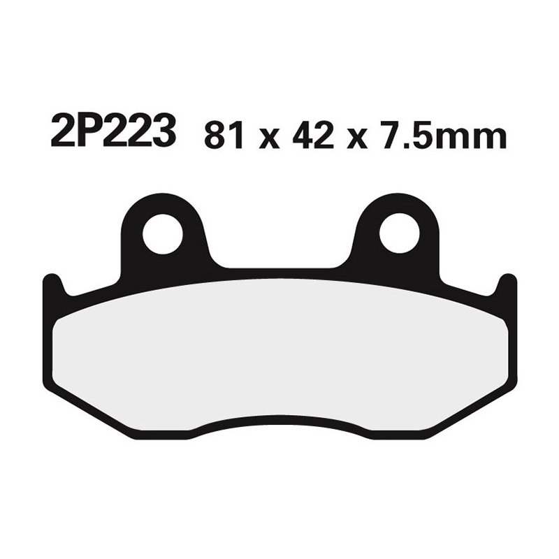 2P223ST brake pads