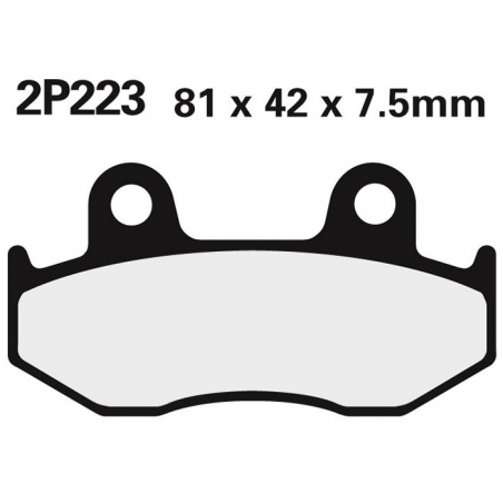 2P223ST brake pads