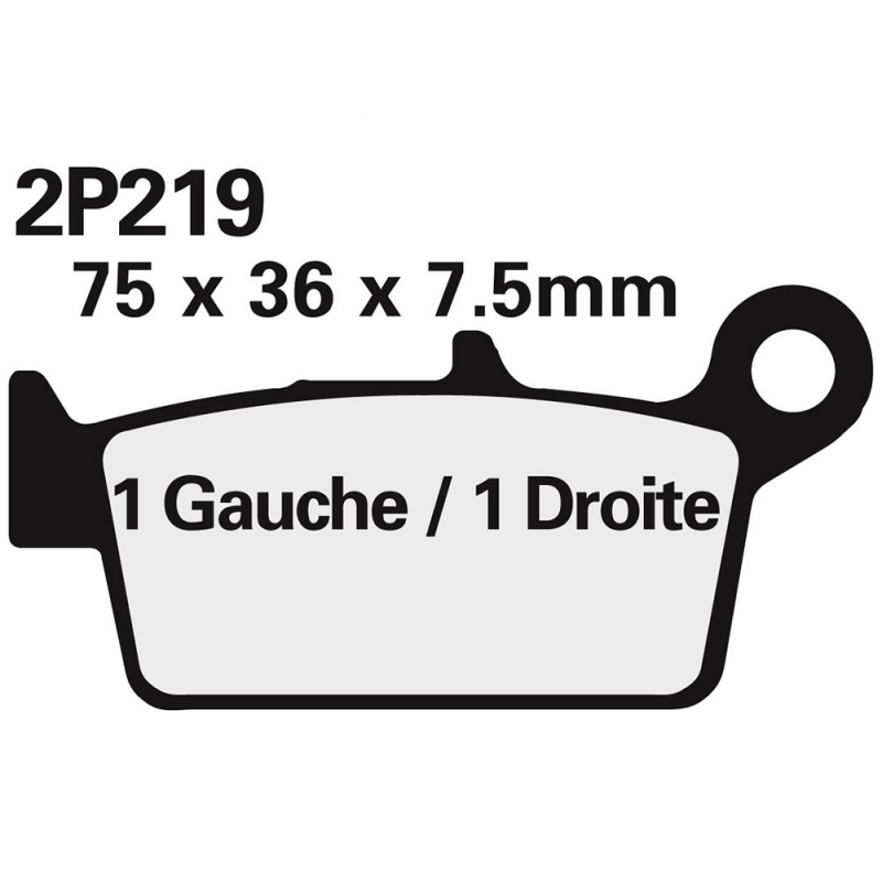 2P219ST brake pads