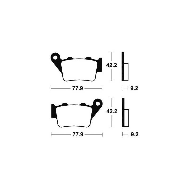 Sintered MR175 Brake Pads