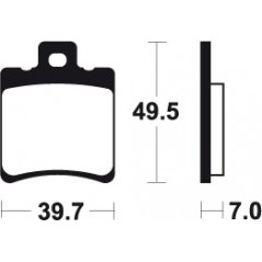 Sintered MF271 Brake Pads