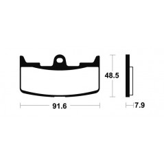 Sintered Brake Pads MRR295
