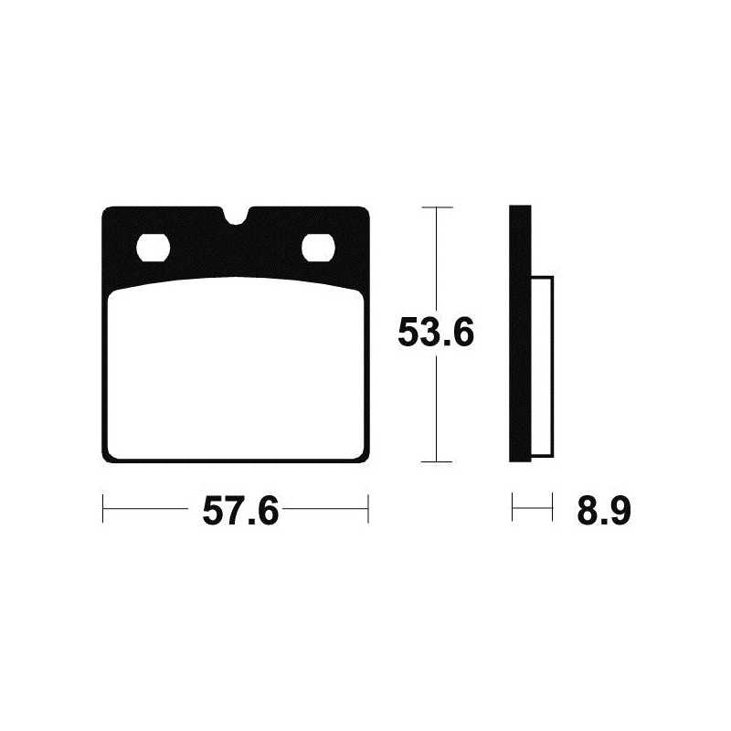 Sintered MF140 Brake Pads
