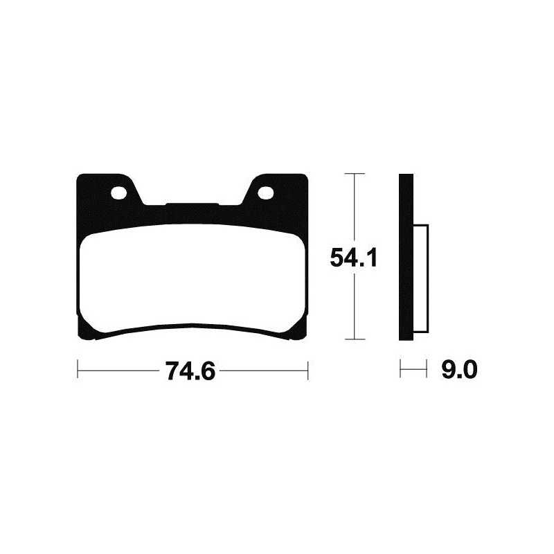 Sintered MF145 Brake Pads