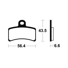 Organic Brake Pads MA315