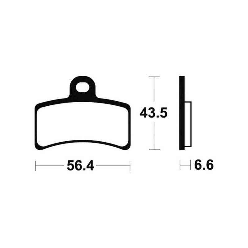 Organic Brake Pads MA315