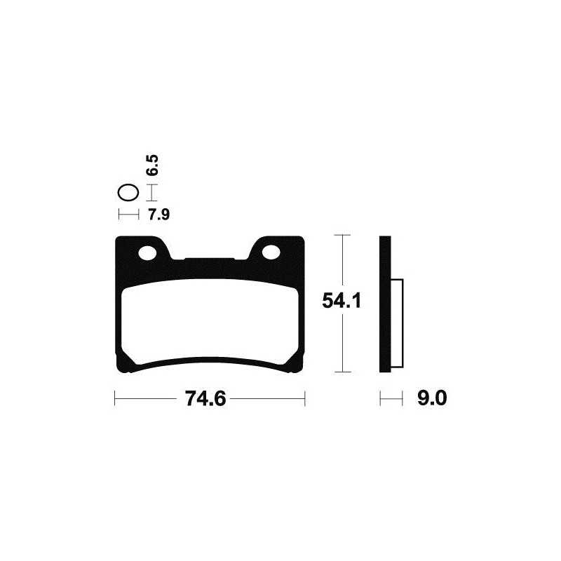 Sintered MF165 Brake Pads