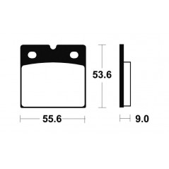 Sintered MR6 Brake Pads