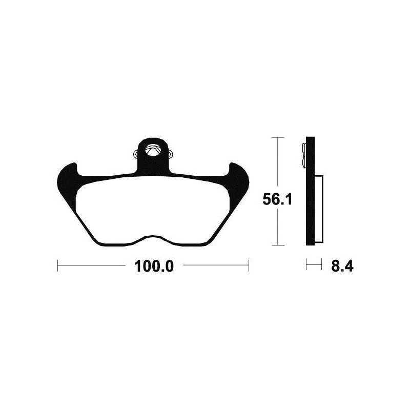 Organic Brake Pads MA203