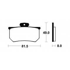 Sintered Brake Pads MRR99