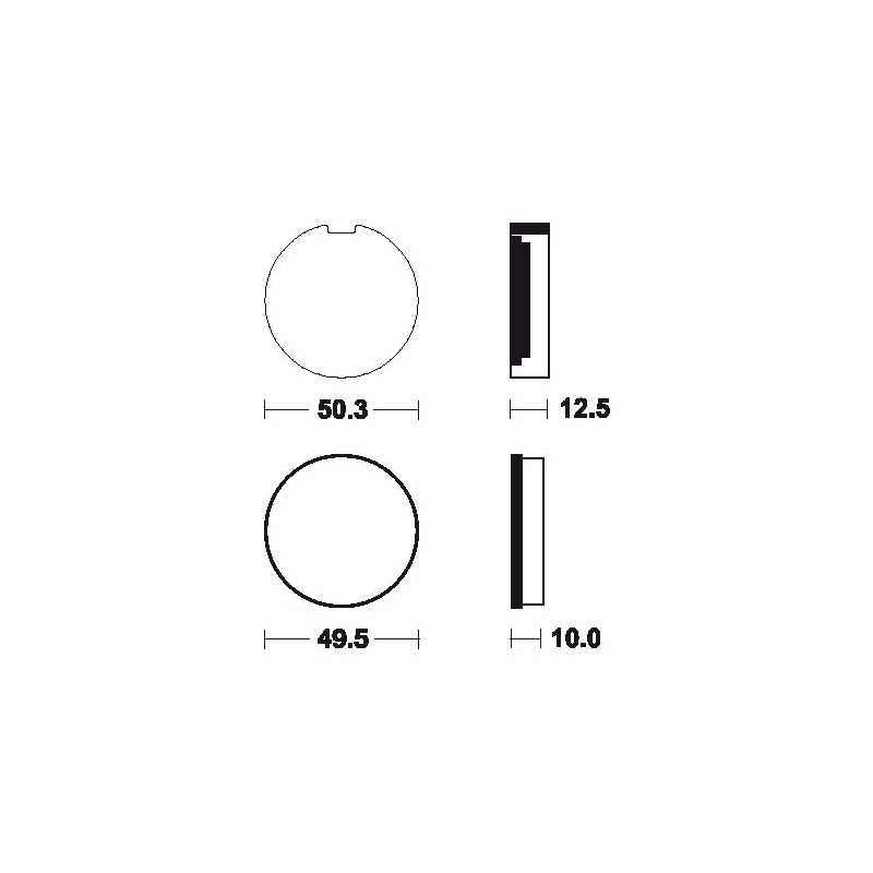 Organic MA3 Brake Pads