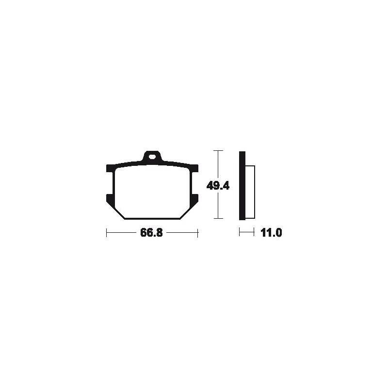 Organic MA7 Brake Pads