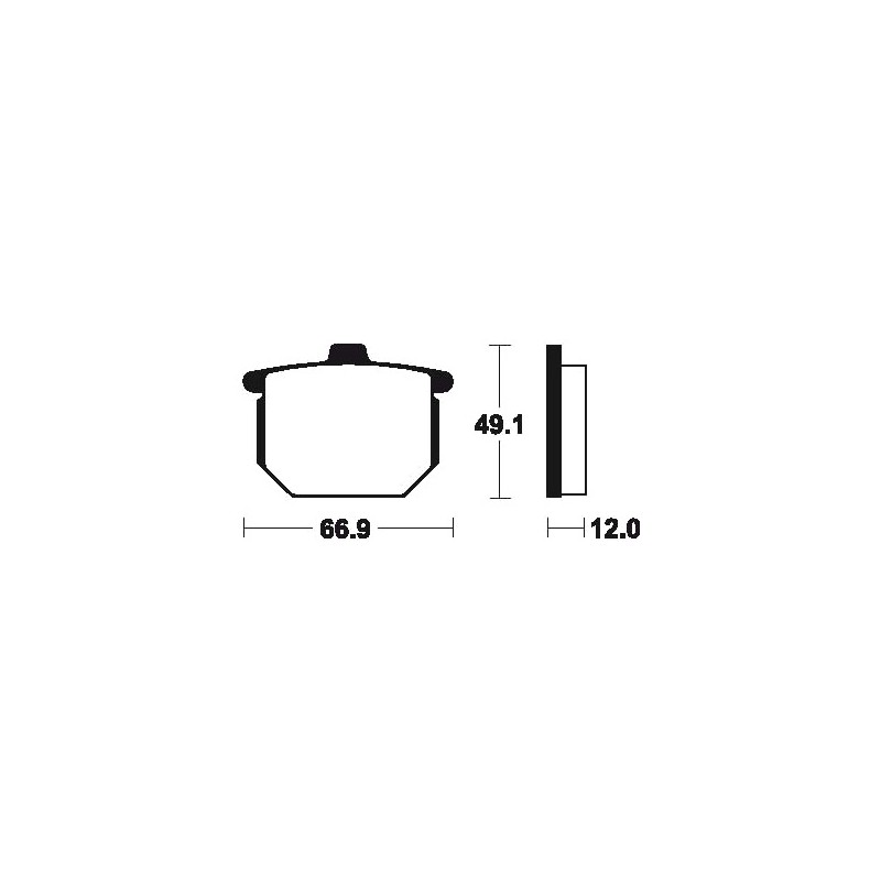 Organic MA8 Brake Pads