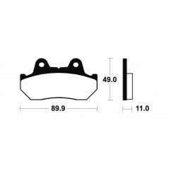 Sintered MF42 Brake Pads