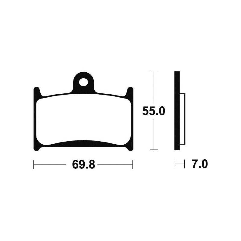 Sintered MF214 Brake Pads