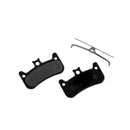 Semi-metallic brake pads