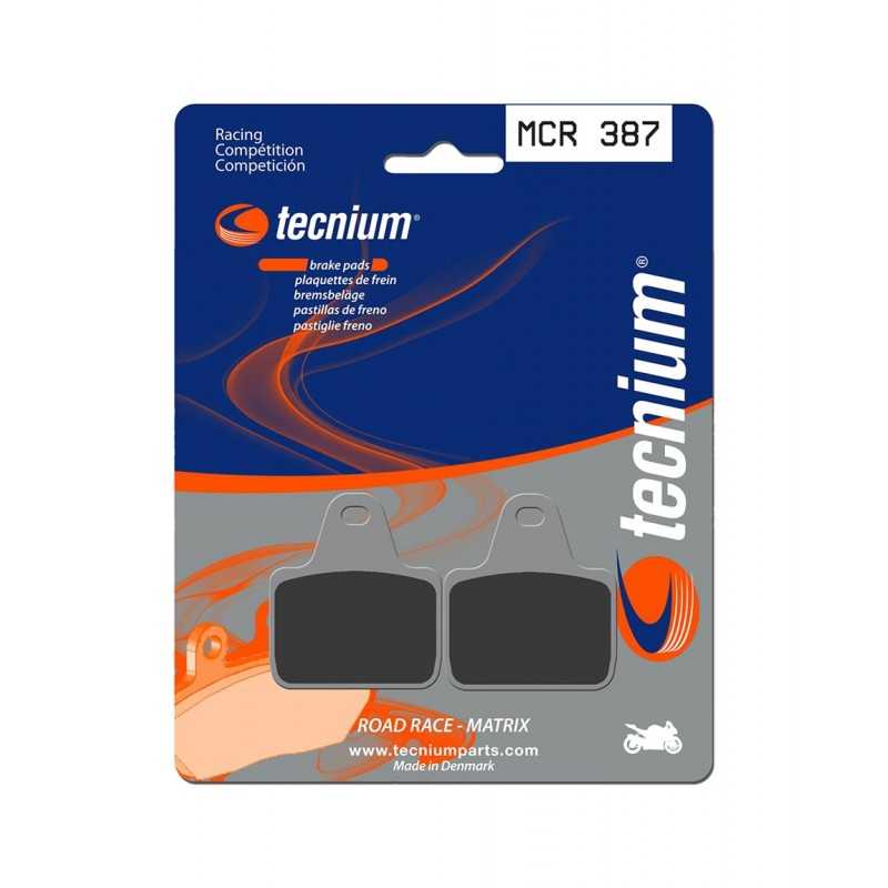 TECNIUM Pastillas de freno sinterizadas competición MCR387 383876