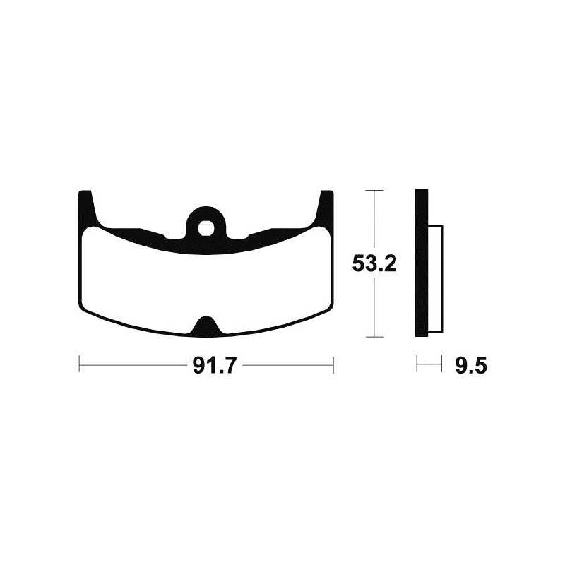 Organic Brake Pads MA71