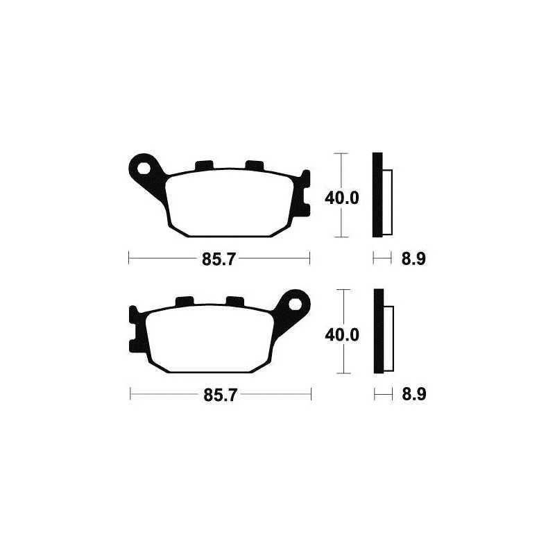 Sintered Brake Pads MR157
