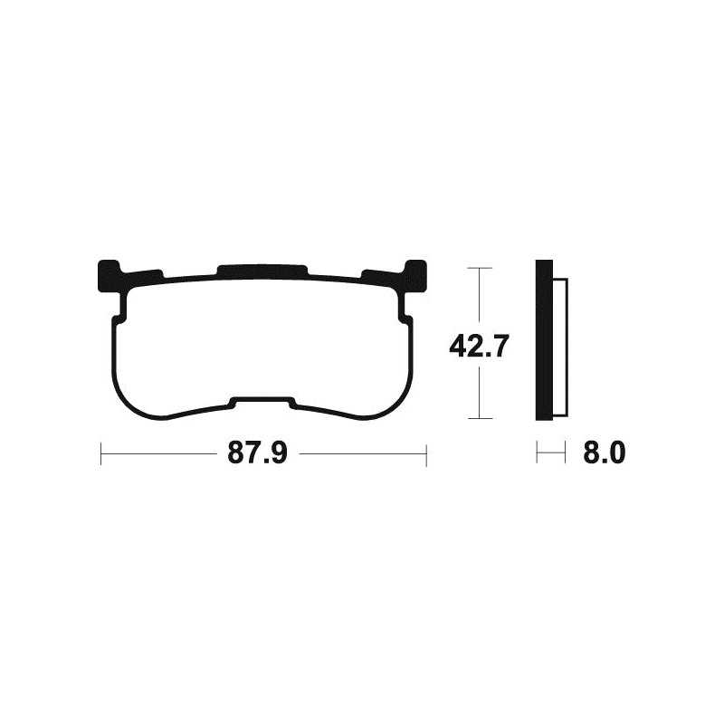 Sintered Brake Pads MR423