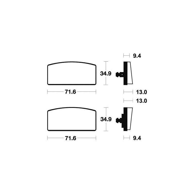 Organic MA20 Brake Pads