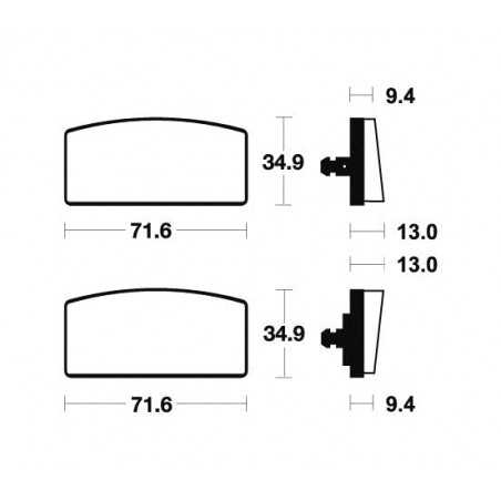Organic MA20 Brake Pads
