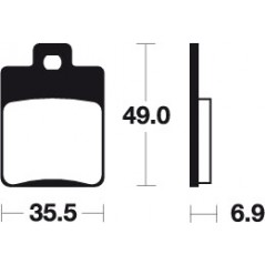 Sintered MSS224 Brake Pads