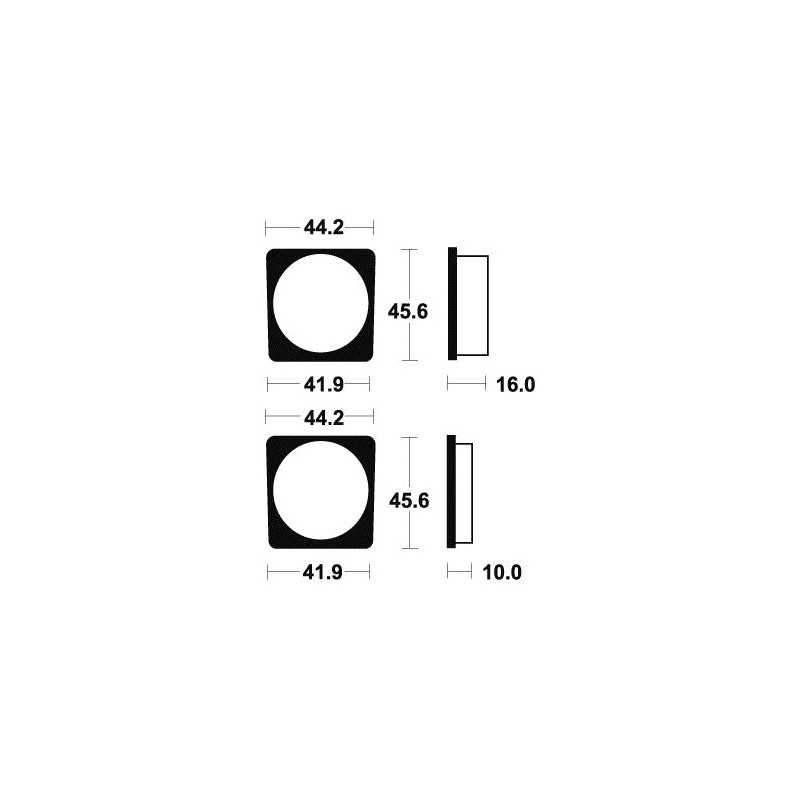Organic Brake Pads MA22