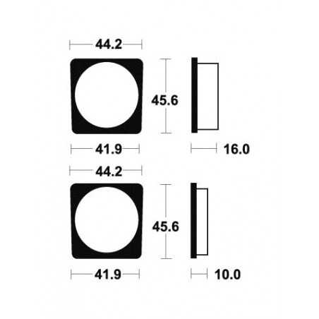 TECNIUM Pastillas de freno orgánicas MA22 380220