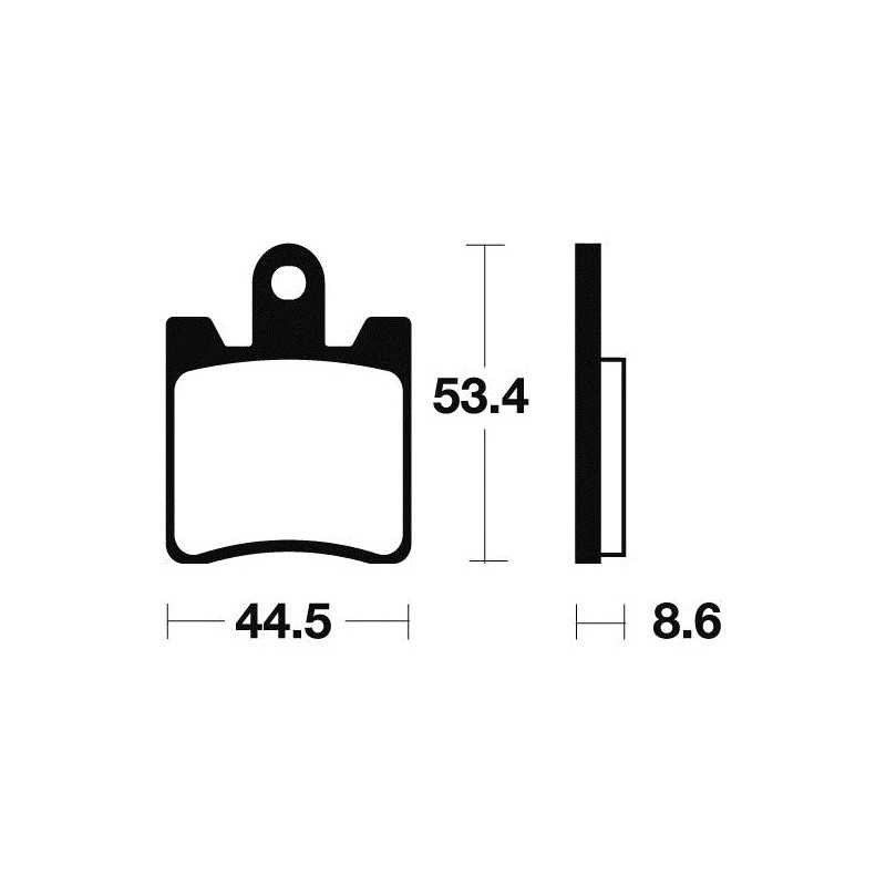 Sintered MSS240 Brake Pads