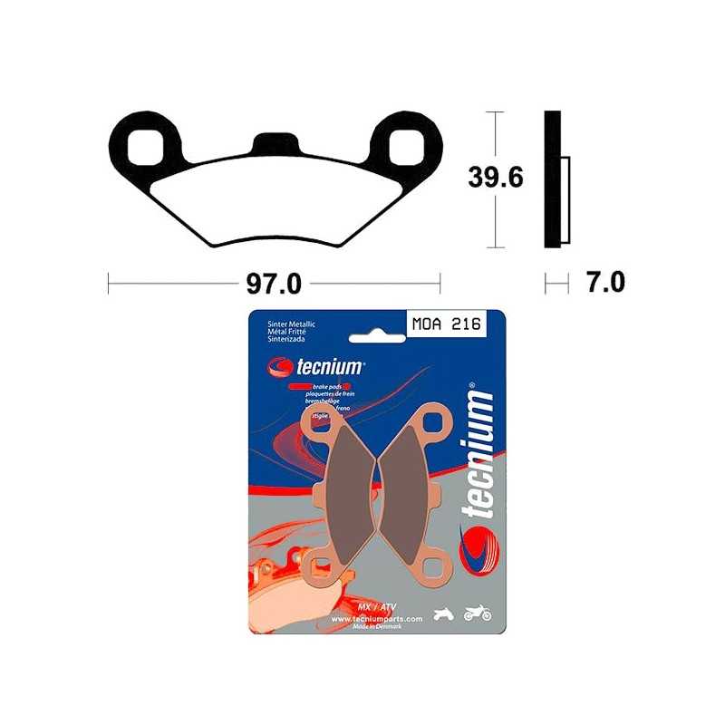 MOA216 Sintered Brake Pads
