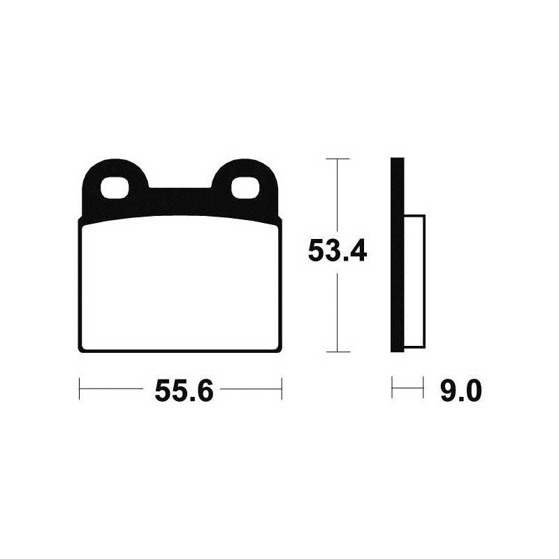 Organic Brake Pads MA27