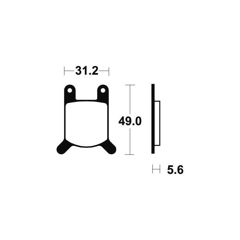 Organic Brake Pads MA32