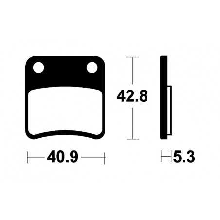 Organic Scooter Brake Pads ME379