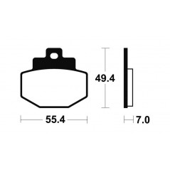 Sintered MSS272 Brake Pads