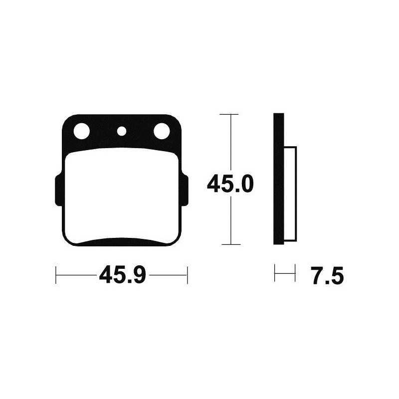 Organic Brake Pads MA92