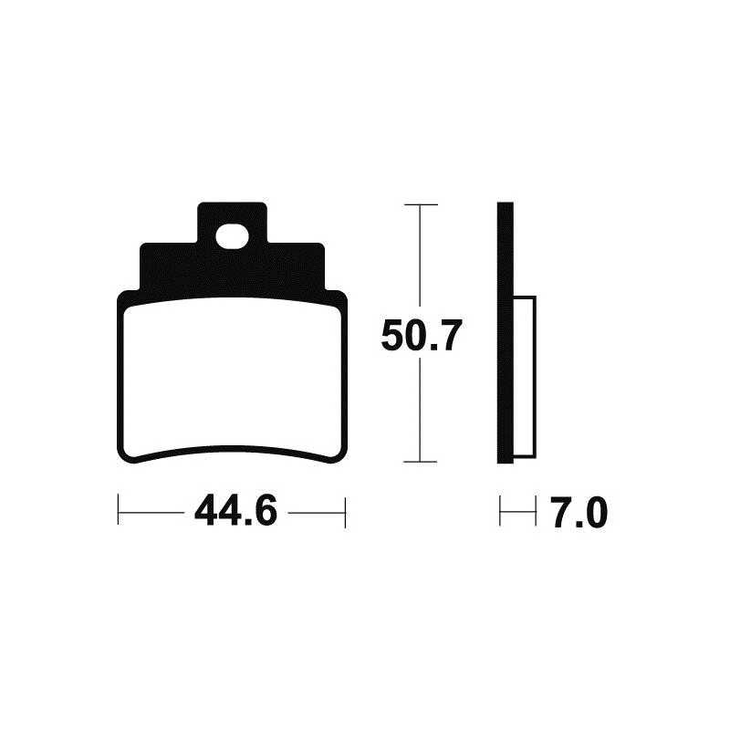 Sintered MSS275 Brake Pads