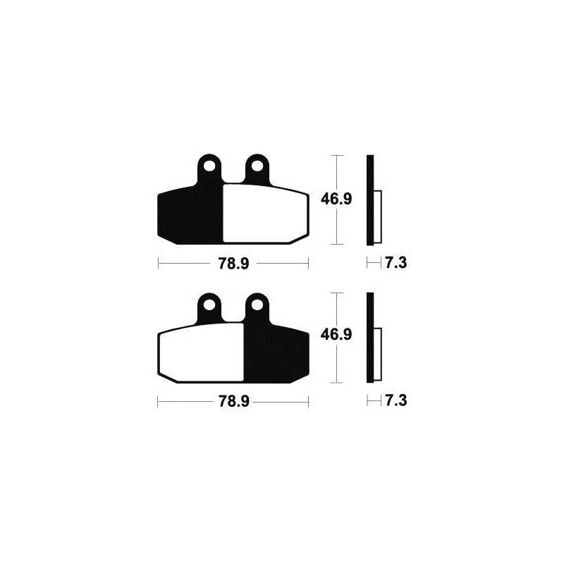 Sintered Brake Pads MSS293