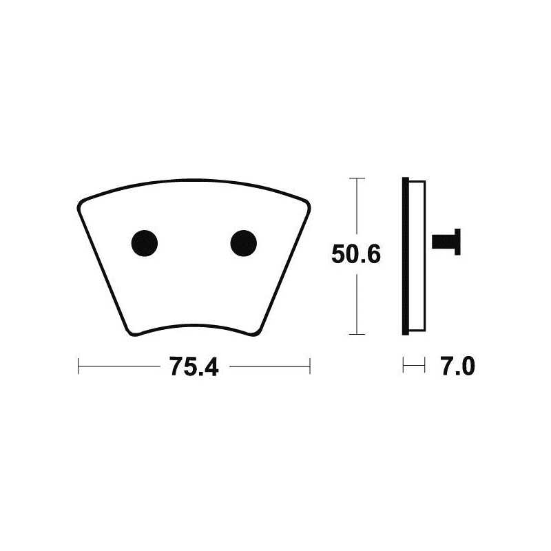 Organic Brake Pads MA179