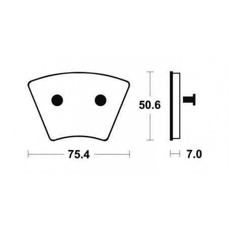 Organic Brake Pads MA179
