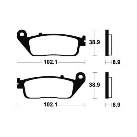 Sintered MSS311 Brake Pads