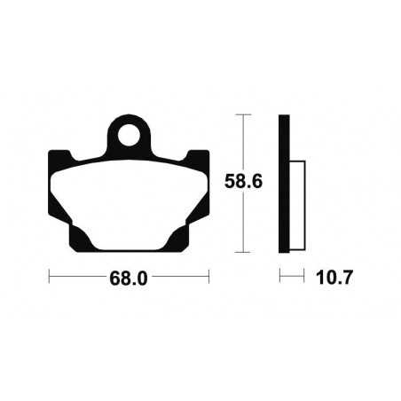 Organic MA50 Brake Pads