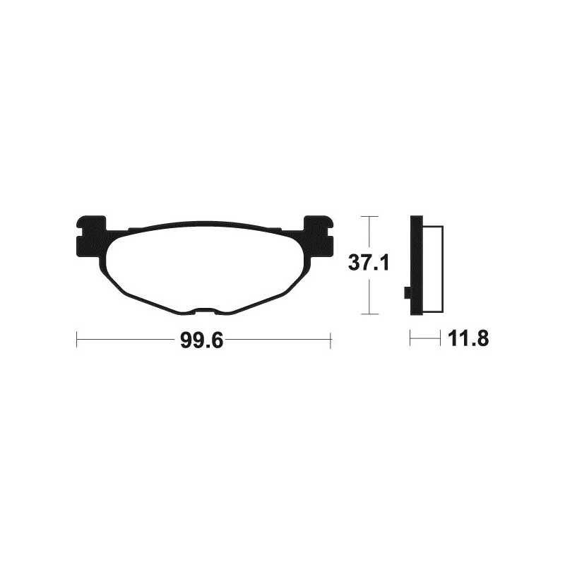 Sintered MSS312 Brake Pads